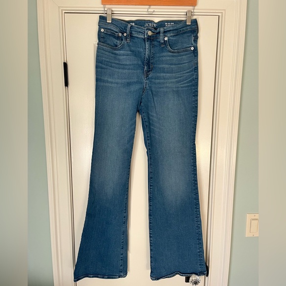 J. Crew High Rise Boot Cut Jeans in 2003 Super stretch Size 29 Style CC515 - Picture 2 of 9